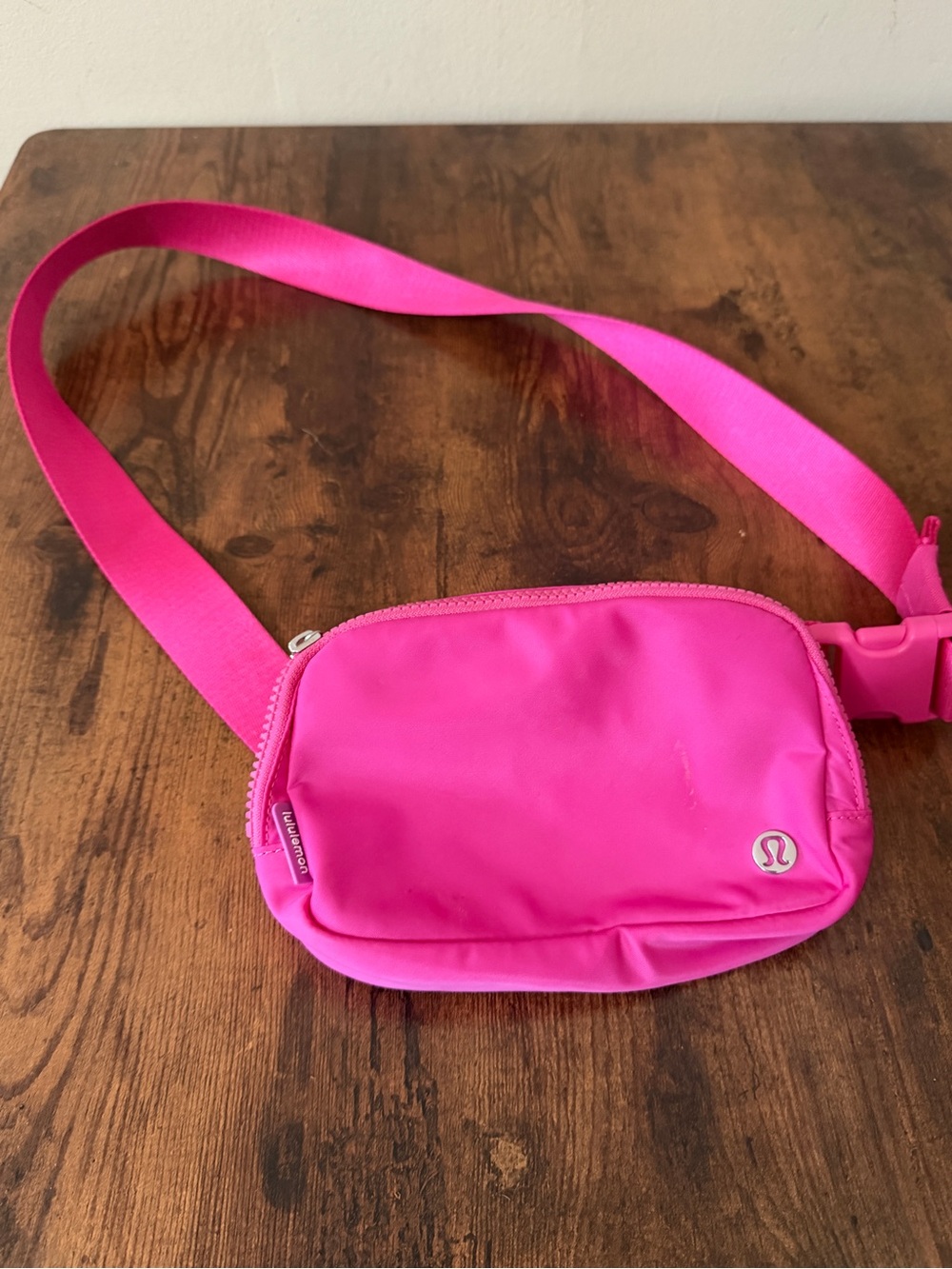 lululemon athletica Hot Pink Crossbody Belt Bag